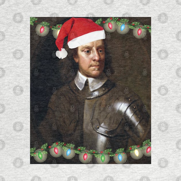 Oliver Cromwell Christmas by spyderfyngers